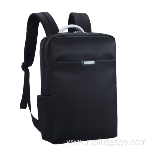 Textured Nylon Business Laptop Backpack Custom